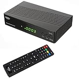 XORO HRS 9194 - DVB-S2 FullHD Satelliten Twin Receiver, PVR Ready - 2 Aufnahmen gleichzeitig möglich, Timeshift, EPG, USB 2.0 Mediaplayer, 12 Anschluss