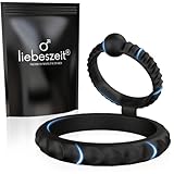 LIEBESZEIT© Penisring Dual - NEUHEIT 2025 - Innovativer Cockring Penis Ring Sexspielzeug Pennisring dehnbar Silikon - Cock Hodenring Extrem Potenzsteigerung Erektionshilfe Sextoy Penisringe für Männer