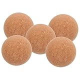 ANDRESLAD 5 Stück Korkkugeln für Tischfußball Ersatz Bälle Leicht und Leise Tischkicker Zubehör für Komfortables Spiel und Einfache Handhabung