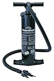 EXPLORER Luftpumpe Doppelhub Double Pumpe Standpumpe 45cm Pool Luftbett Boot TÜV