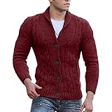 Rollkragenpullover für Herren - Herren Gestreifter Kontrast Pullover Leichter Arbeitspullover Rundhalsausschnitt Herren Knit Roll Neck Strickpullover Herren Strickpullover Sweater Männer