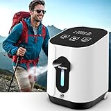 Neuer tragbarer Sauerstoffkonzentrator,Sauerstoffgerät für zuhause 1-4 l/min,Sauerstoffmaschine mit 90% Reinheit mit Anionen-Funktio,Verwendet ein 8-stufiges Filtersystem,24-Stunden-Zyklusarbeit