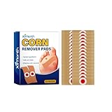 Corn Removal Pads mit Loch - Wart Remover & Fußpflege - Schmerzlinderung für Hornhaut, Warzen und Callus - 42 Stück/Box