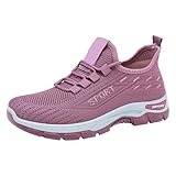 Sneaker Damen Leicht Orthopädische Schuhe Laufschuhe, Tennis Fitness Jogging Turnschuhe Sportschuhe Sommer Atmungsaktiv Walkingschuhe Running Shoes Für Frauen Straßenlaufschuhe Freizeitschuhe