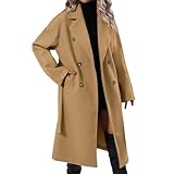 Damen Winterjacke Steppmantel Lang Gesteppter Mantel Winter Parka Regenjacke Damen Schwarz Winterjacke Damen Warm Übergangsjacke Damen Große Größen 56/58 Skijacke Damen Wasserdicht