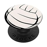 Volleyball Fan Sportler Geschenk für Volleyballspielerin PopSockets PopGrip: Ausziehbarer Sockel und Griff für Handys/Tablets mit Tauschbarem Top