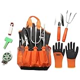 Gartenwerkzeug-Set | Edelstahl-Ausrüstung | Gartenschere für Gartenpflanzen | geeignet für ältere Erwachsene, Frauen, Enthusiasten, Geschenk