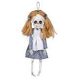 Boland 73075 - Hängende Horror Puppe, Dekoration, 44 cm, Party Deko für Mottoparty und Halloween, Hängedeko