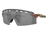 Oakley Encoder Strike Vented OO9235-12-39 - Herren Sonnenbrille - Matte Red/Gold Colorshift