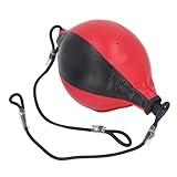 Hamwesh Doppelendbeutel, Box-Speed-Bag, Verbessert die Reaktionsgeschwindigkeit mit Verstellbaren Kordeln für Beweglichkeit und Hand-Augen-Koordinationstraining, Boxzubehör