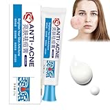Anti Pickel Gesichtscreme, Akne Creme, Anti-Mitesser & Pickelmale entfernen, Mittel gegen Pickel und Mitesser bei schwerer Akne, für Gesicht, Körper, Po & Rücken 25g