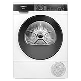 Siemens WQ45G2D00 iQ500 Wärmepumpen-Trockner 9 kg, speedPack - Zeit sparen, Selbstreinigender Kondensator, autoDry - schonendes und präzises Trocknen, Halbe Beladung