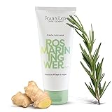 Jean & Len Freshe Fußcreme Rosmarin & Ingwer, pflegt intensiv und verleiht geschmeidige Haut, für trockene Füße, würziger Rosemary & Ginger Duft, Foot Cream, ohne Parabene & Silikone, vegan, 100 ml