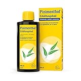 Pinimenthol Erkältungsbad | 190 ml | Badezusatz mit ätherischen Ölen | Eucalyptusöl, Menthol & Campher wirken befreiend bei Erkältung | Erkältungsbad für alle ab 12 Jahren