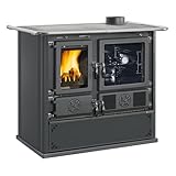 La Nordica Rosa 5.0 Küchenofen Stahl Anthrazit-Schwarz, Verkleidung:Stahl Schwarz-Anthrazit