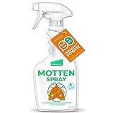 Silberkraft Mottenspray 500 ml - Sofort- und Langzeitwirkung - zur Motten Bekämpfung - Anti Kleidermotten Lebensmittelmotten - nutzbar in Kleiderschrank, Küche, Wohnung - mit Zitronen-Duft