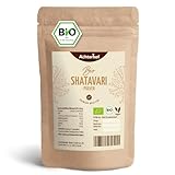Shatavari Pulver Bio (250g) | feines Shatavaripulver in Bio-Qualität | Klassiker aus dem Ayurveda | 100% naturrein | Ideal als Zugabe in Smoothies, Säften, Shakes & Co. | vom Achterhof