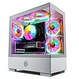 GameMachines Evolv Snow Edition - Gaming PC - AMD Ryzen 7 5700X - GeForce RTX 4060-1TB SSD - 32GB DDR4 - WIFI - Win 11 Pro