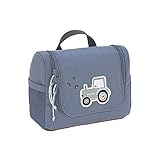 LÄSSIG Kinder Kulturtasche Waschbeutel Waschtasche Kulturbeutel zum Hängen/Mini Washbag Adventure Tractor