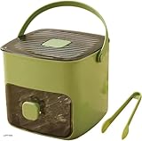 Eiswürfelmaschine Mit Presstyp, Eiswürfelbox Mit Schublade und Aufbewahrungsbehälter, 48 Gitter Wiederverwendbares Eisgitter Für Kaffee-Cocktails und Saft, Ideal Für Home Kitchen Green