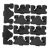 Luxshiny 10Stücke Stoßdämpfer für Heißluftfritteuse Schutzkappen für Optimale Passform und Einfachen Austausch Passend für Modelle Küchenzubehör