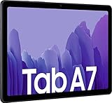 Samsung Galaxy Tab A7, Android Tablet, WiFi, 7.040 mAh Akku, 10,4 Zoll TFT Display, vier Lautsprecher, 32 GB/3 GB RAM, Tablet in Grau