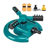 Quorvex Für Garten - Gartensprenger für große Rasenflächen | Bewässerungssystem Sprinkler Zum Spielen Für Kinder Haustiere In Parks Gärtnereien Gemüsebeeten