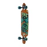 Rayne Longboards 2019 Flight 96,4 cm Drop-Through Cruising & Carving Longboard komplett, Mehrfarbig, 96,4 cm