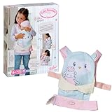Baby Annabell Active Tragesitz, Puppentrage mit verstellbarem Gurtsystem für Verschiedene Kindergrößen, 710463 Zapf Creation