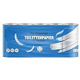 by Amazon Toilettenpapier, 3-lagig, 10 Rollen (10 Rollen, 1-er Pack) 200 Blätter pro Rolle, FSC-Zertifiziert