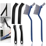 4-teiliges Reinigungsbürsten-Set, multifunktionale Reinigungsbürste für Badezimmer, Fugenbürste, Fliesen, Reinigungsbürste für Haus, Toilette, Badezimmer, Küche