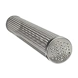 Rohr-Käserauch-Räucherofen für Gemüse, dichter Grill, Stahl, Edelstahl, Küche, Esszimmer und Bar Schwenkgrill Dreibein Höhenverstellbar Mit (B, One Size)