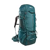 Tatonka Yukon 60+10 Women - Trekkingrucksack für Frauen - Mit Frontzugriff, verstellbarem Rückensystem, extra Bodenfach, Regenhülle und 70 Liter Volumen (teal green/jasper)