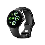 Google Pixel Watch 3 (41 mm) – Android smartwatch with Heart Rate Tracking, Advanced Running from Fitbit, Fitness Insights, 24-Hour Battery – Matte Black Aluminium Case – Obsidian Band – LTE