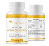 Arthromangan® Gelenk-Komplex – Hochdosierte Gelenktabletten mit Eierschalenmembran, Kollagen & Hyaluronsäure | Für Menschen mit Arthrose, Gelenkschmerzen & Knorpelverschleiß | 180 Kapseln 90 Tage