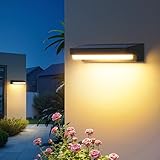 GEARLITE Solarlampen für Außen mit Bewegungsmelder, 36 LED Superhelle Solar Wandleuchte 3 Lichtmoden, IP65 Wasserdicht Solar Aussenleuchte für Terrasse Garten Stufen Treppen Zäune Deko