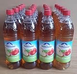 Adelholzener Apfelschorle, 20 Flaschen x 1 Liter Flasche inkl. Mehrwegpfand