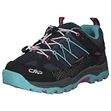 CMP Unisex Kinder Rigel Low Shoe Wp Trekking- & Wanderhalbschuhe, B Blue Acqua, 38 EU