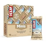 CLIF BAR Minis | Snackriegel - Protein Riegel | mit 4g pflanzlichem Eiweiß | White Chocolate Macadamia Nut | 10 x 28 g
