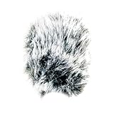 LIbgiubhy Weicher, pelziger Windschutz für Außenmikrofone sorgt für klares Hören Freien Windschutz für Ansteckmikrofone