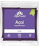 JoJu Fruits - Bio Acai Püree - PURE - 24 Smoothie Packs (Vegan, Glutenfrei, Zuckerfrei) Superfood aus Acai Beeren