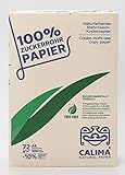 CALIMA NATURAL PAPER Kopierpapier, baumfrei, TreeFree, ungebleicht, Upcycling aus 100% Zuckerrohr, nachhaltig, DIN A4 72g/m², 500 Blatt, Recycling, naturfarben 4260581981013 Beige