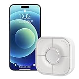 Onvis Thread Smart Button for Apple HomeKit, Mini Lichtschalter, 5-Tasten Funkschalter für Smart Home-Anwendungen, Dimmer und Fernbedienung, individuell einstellbare Szenen, Reaktion Blitzschnell