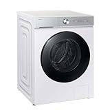 Samsung WD11DB8B85GHU2 Bespoke AI Waschtrockner, 11+6 kg, Extra energiesparend, EEK: D/A (-10%), Waschmaschine und Trockner in einem, QuickDrive, AI Ecobubble, AI Wash, SuperSpeed 39 Min., Weiß