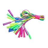 12 Stück Teiliges Springseil mit Verstellbarer Fitnessgerät für Langlebig und Elastisch Sport und Gewichtsreduktion Zufällige Farbe
