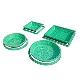 Schachtabdeckung rund,Begehbar Brunnendecke,kanaldeckel,Gullydeckel,Unsichtbarer Schachtdeckel und Rahmen,Sonnen- und wetterbeständig,Für Den Außenbereich for Rasen(A100*100CM/39.4*39.4IN)