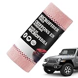 Mikrofasertuch, Auto-Fensterreiniger, wiederverwendbare Poliertücher für Windschutzscheibe, Objektiv, Spiegel, Glas, Arbeitsplatte, Badezimmer, Autofenster