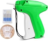 ilauke Etikettierpistole Kleidung Etikettiermaschine, Etikettiergerät Kleidung mit 5 Ersatznadeln, 1200 Heftfäden, Etiketten Pistole für kleidung preisschilder Etiketten Preis Marke Tags Schild Label