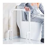 LIKUHLI Haltegriff fürs Badezimmer, Toilettenrahmen, Haltegriffe fürs Badezimmer für die Badewanne, Rutschfester Handlauf aus Nylon, Balance-Stange aus Edelstahl für ältere Kinder, Nachtsi