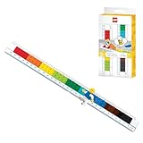 Lego Stationery Baubares Lineal mit Minifigur